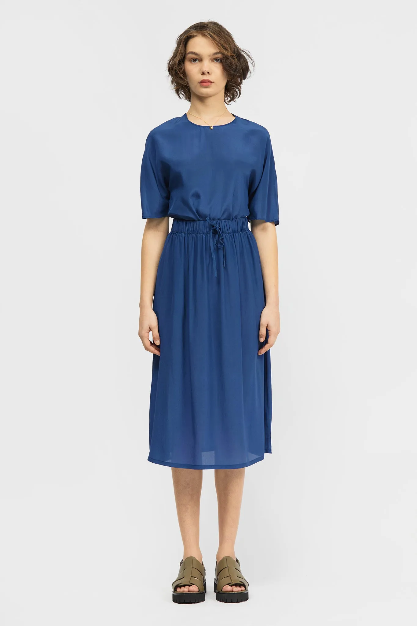 Bingsu Skirt Navy