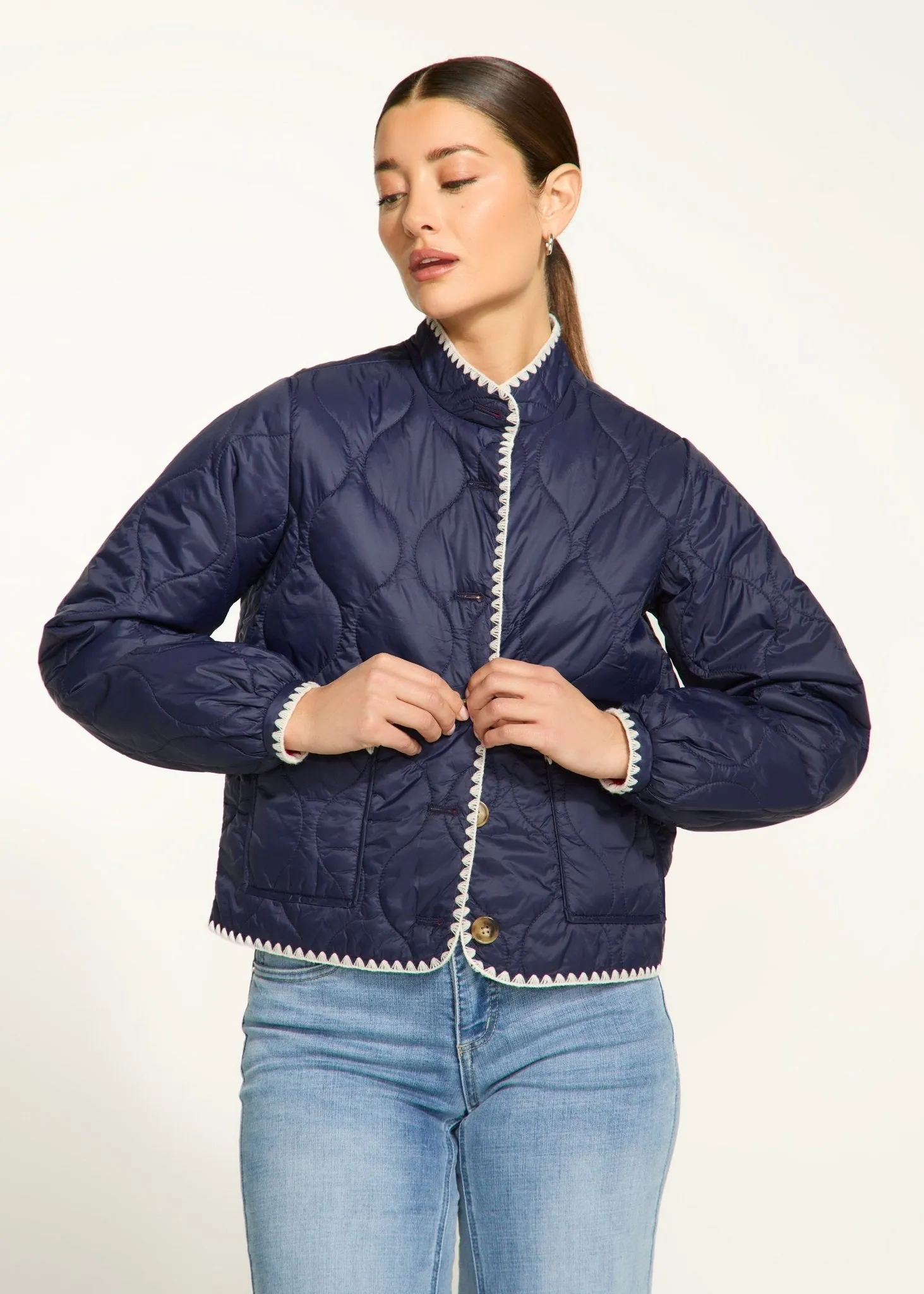 FDJ Reversible Lightweight Puffer Jacket