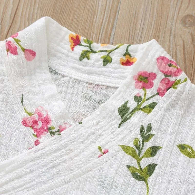 Floral Kimono Romper