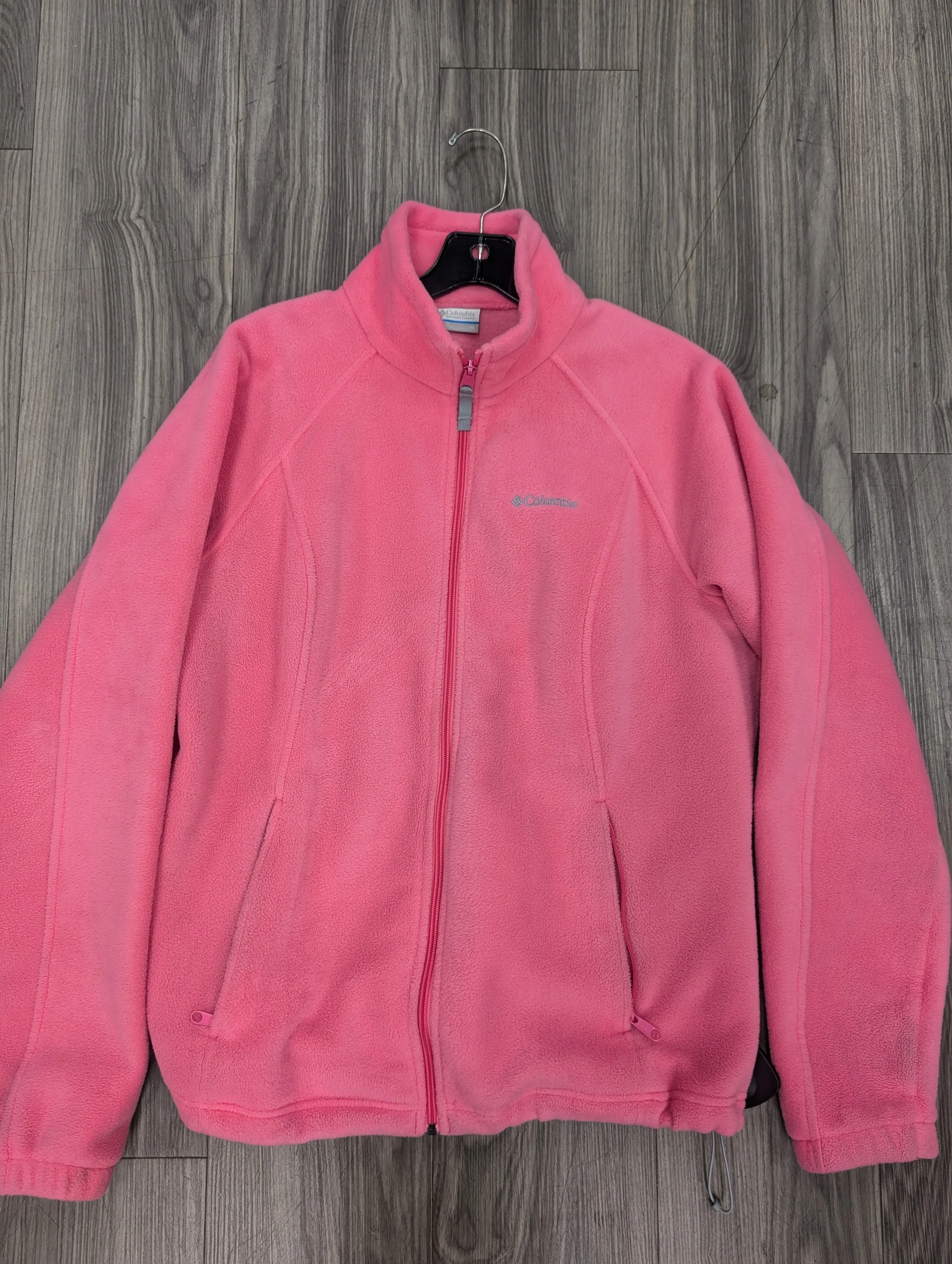 Jacket Fleece By Columbia In Pink, Size: Xl