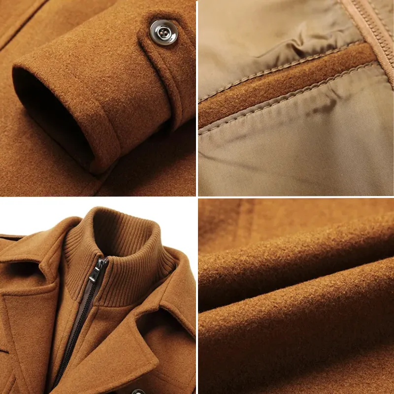 Juliano™ Luxury Virgin Wool Overcoat