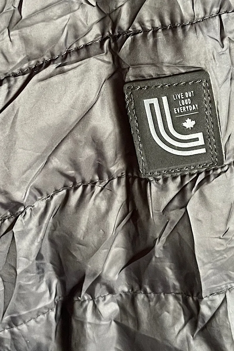 Lole Black Puffer Jacket