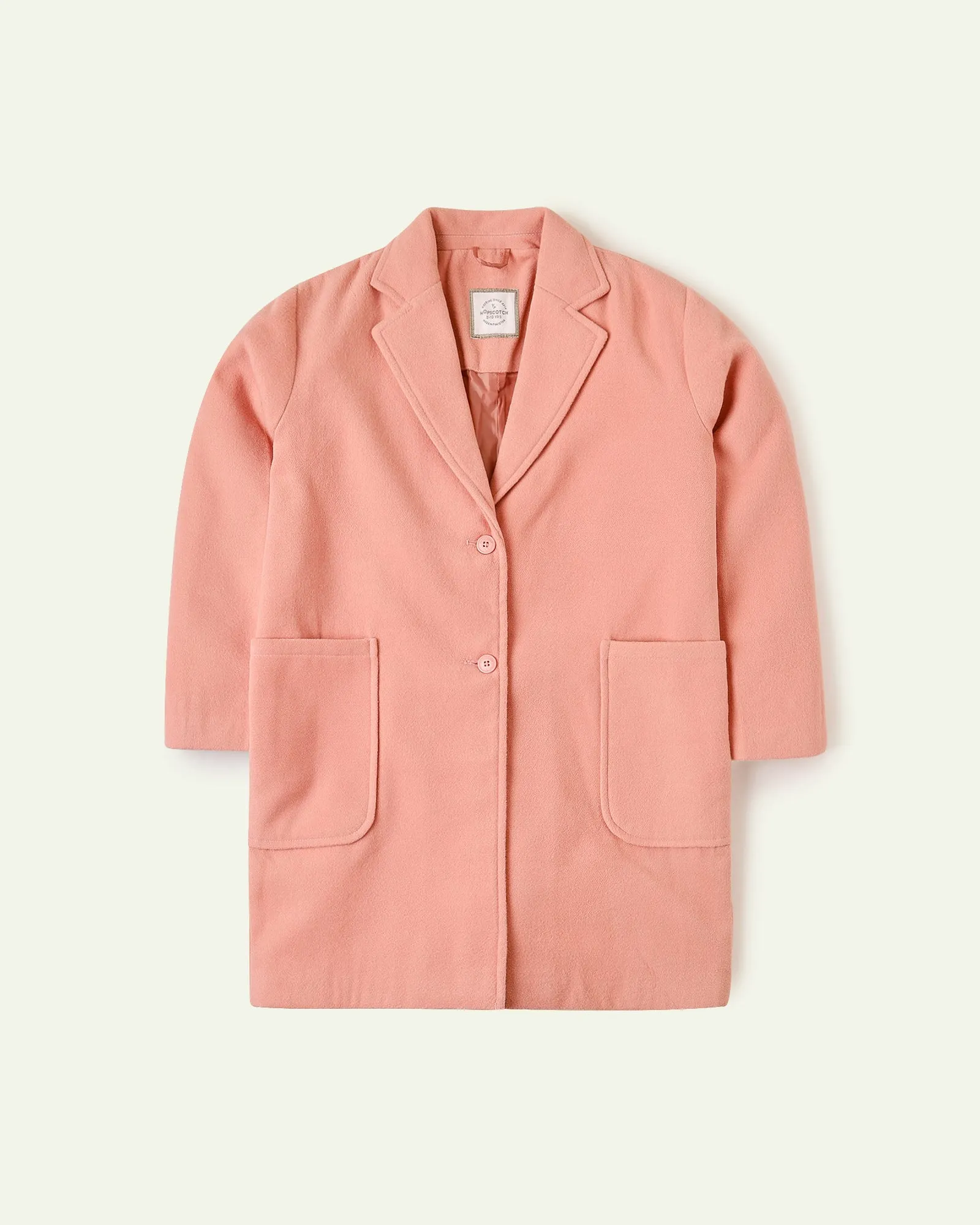 Pink Oversized Coat