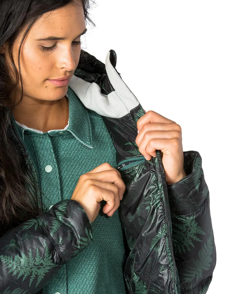Women's Hometown Down Hooded Jacket-2018